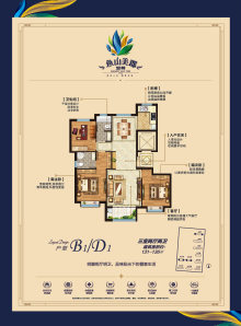东阿鱼山美郡B1D1户型图